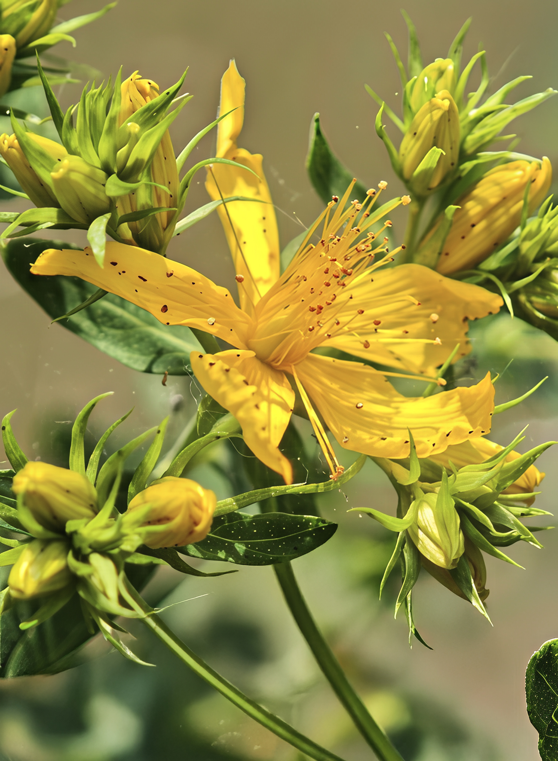 St. John's Wort (Milpèti) — Hypericum perforatum, used in Haitian and Caribbean herbal tradition